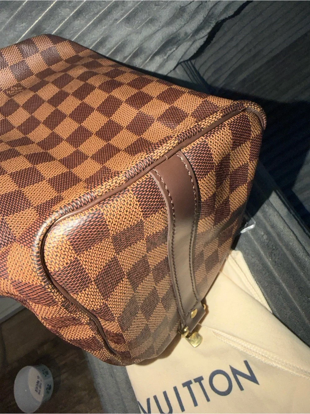 LOUIS VUITTON DAMIER EBÈNE SPEEDY BANDOULIÈRE 25 bag